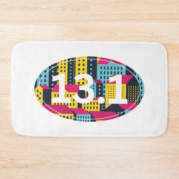Item preview, Neon City, Half Marathon 13.1 - White designed and sold by LatterDaze.