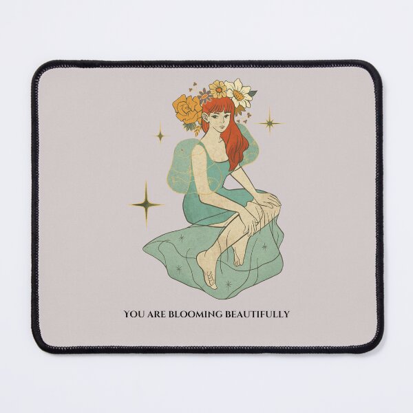 Item preview, You Are Blooming Beautifully Vintage Love Affirmation designed and sold by BohemiWANDERS.