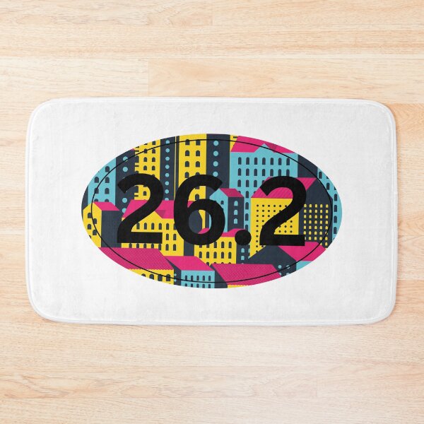 Item preview, Neon City, Marathon 26.2 - Black designed and sold by LatterDaze.