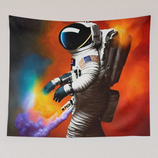 Item preview, astronaut portrait #3 designed and sold by supeart.