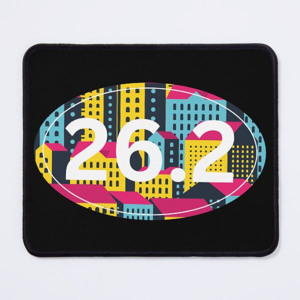 Item preview, Neon City, Marathon 26.2 - White designed and sold by LatterDaze.