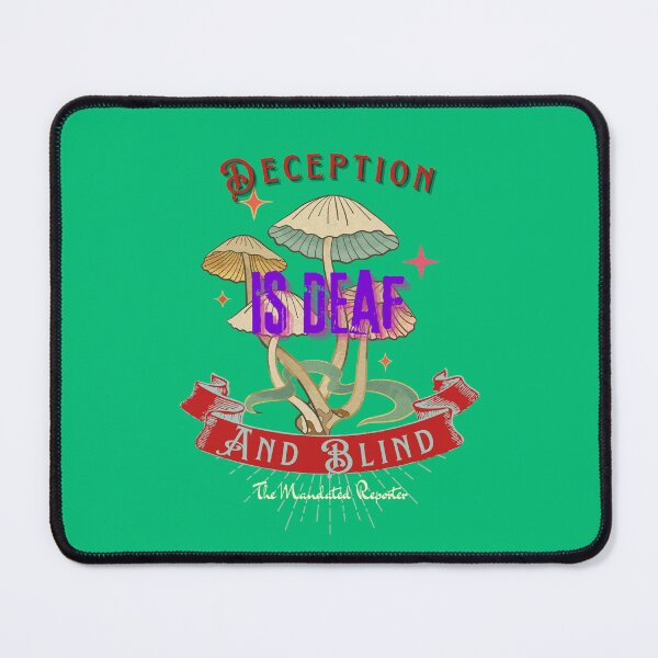Item preview, Deception is Blind and Deaf (Trippy)- Bright Green designed and sold by TheReporter1.