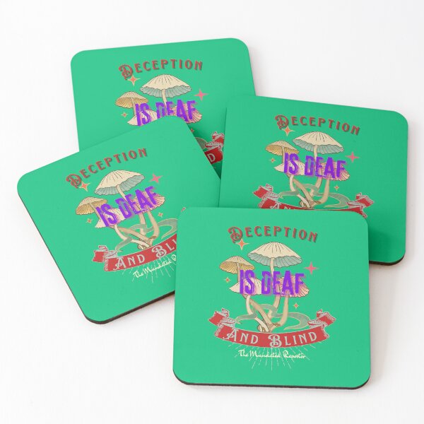 Item preview, Deception is Blind and Deaf (Trippy)- Bright Green designed and sold by TheReporter1.