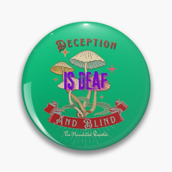 Item preview, Deception is Blind and Deaf (Trippy)- Bright Green designed and sold by TheReporter1.