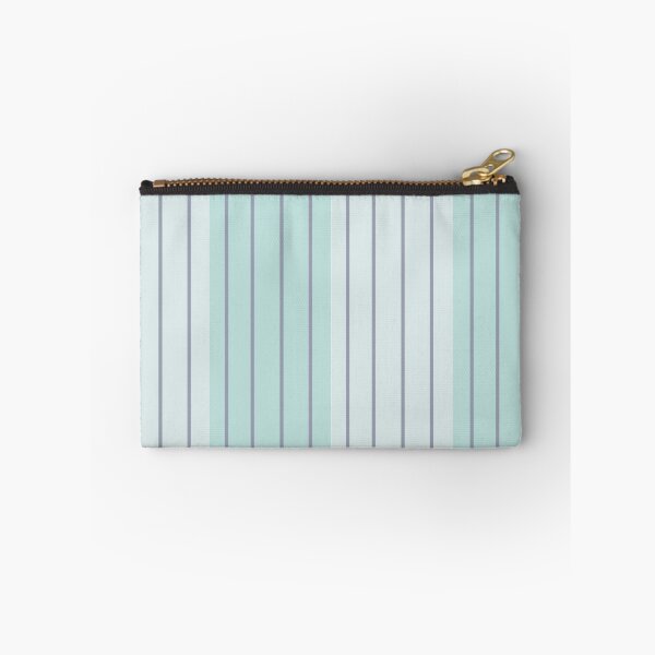 Item preview, Teal Blue Grey Stripes designed and sold by Nisha Prabhu.