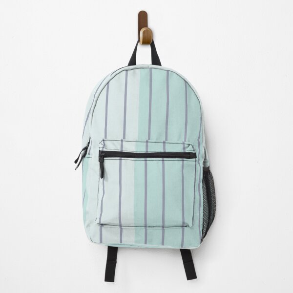 Item preview, Teal Blue Grey Stripes designed and sold by Nisha Prabhu.