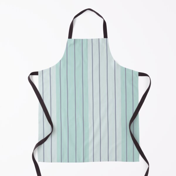 Item preview, Teal Blue Grey Stripes designed and sold by Nisha Prabhu.
