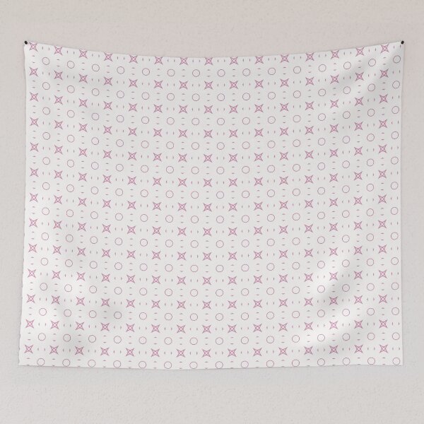 Item preview, Pink Stars and Darts, Inline designed and sold by Mindi Maxine.