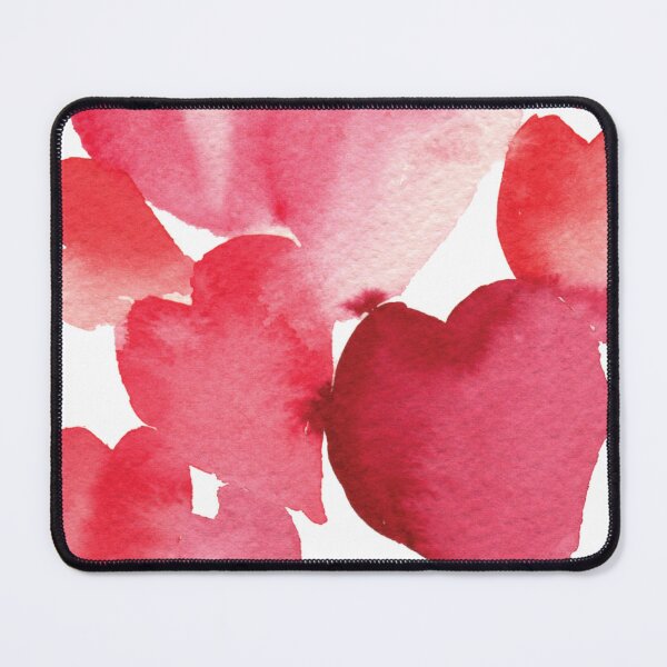 Item preview, Red Watercolor Hearts designed and sold by Nadeasart.