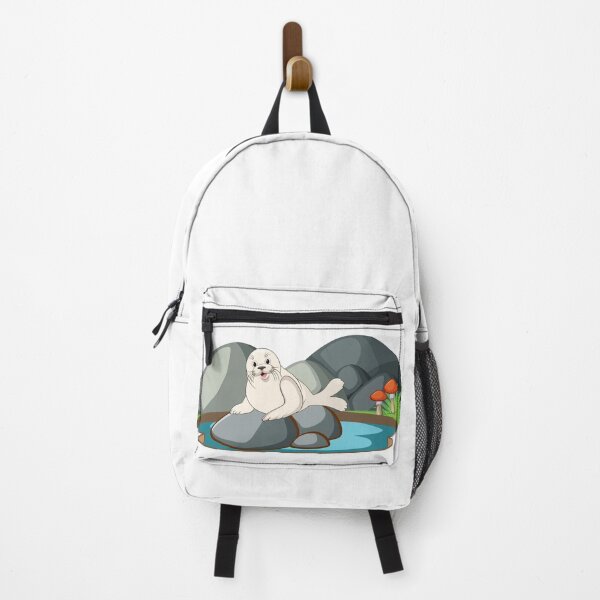 Item preview, Cute Seal In Nature designed and sold by istoriadesign.