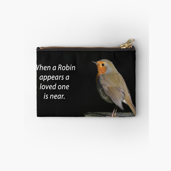 Item preview, When a robin appears a loved one is near. designed and sold by ClaireChown.