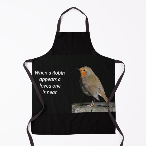 Item preview, When a robin appears a loved one is near. designed and sold by ClaireChown.