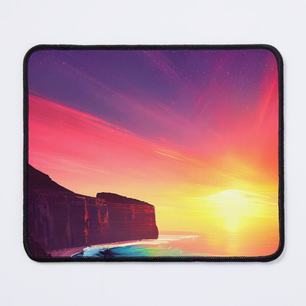 Item preview, ocean sunset waves, orange yellow vibes, vibrant color #6 designed and sold by supeart.