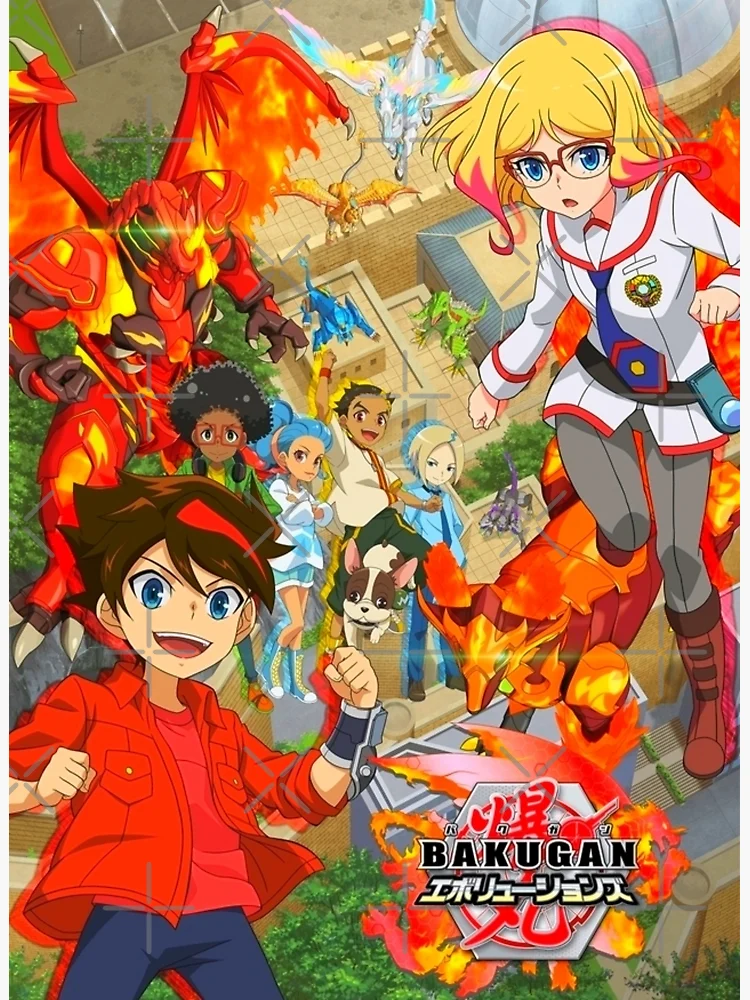 Anime Bakugan poster Poster for Sale by jollydawn