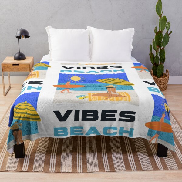 Item preview, beach vibes white designed and sold by HyzoArt.