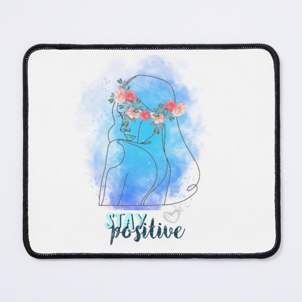 Item preview, stay positive designed and sold by KZClassic.