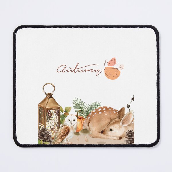 Item preview, autumn vibe cute animals woodland creatures designed and sold by aesthetic-land.