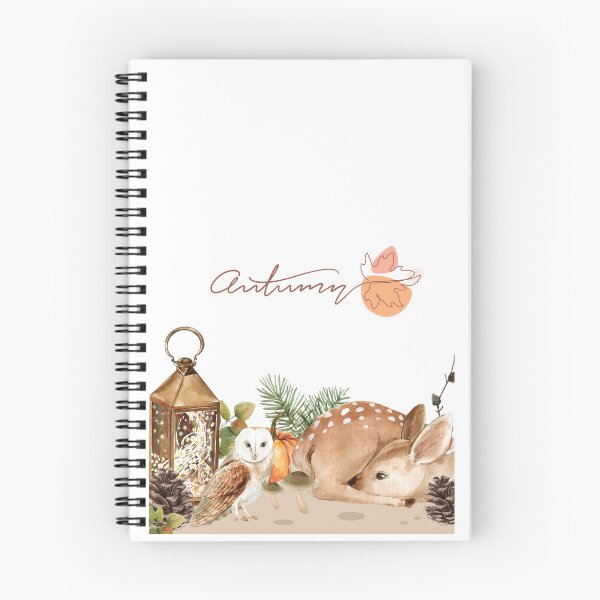 Item preview, autumn vibe cute animals woodland creatures  designed and sold by aesthetic-land.