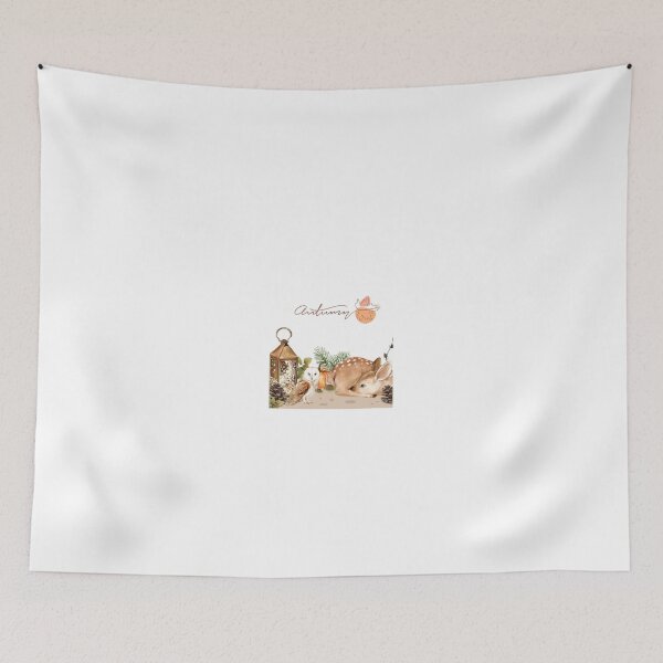 Item preview, autumn vibe cute animals woodland creatures  designed and sold by aesthetic-land.