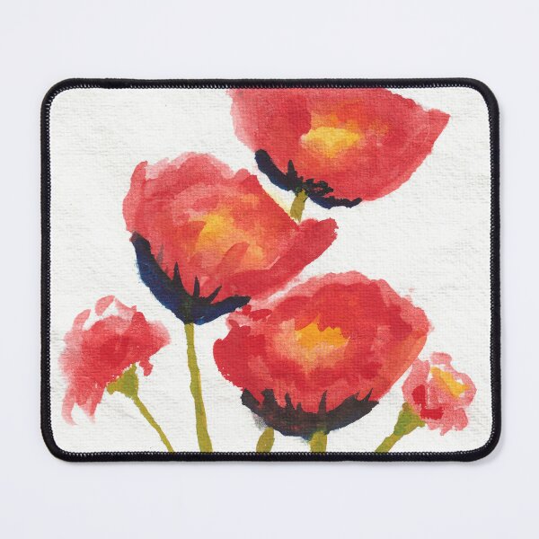 Item preview, Five Red Flowers designed and sold by designs-by-ann.