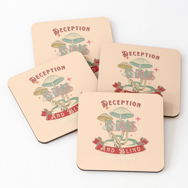 Item preview, Deception is Blind and Deaf (Trippy)- Tan designed and sold by TheReporter1.