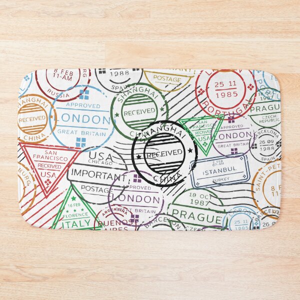 Item preview, Tourist Stamps designed and sold by Jools-57.