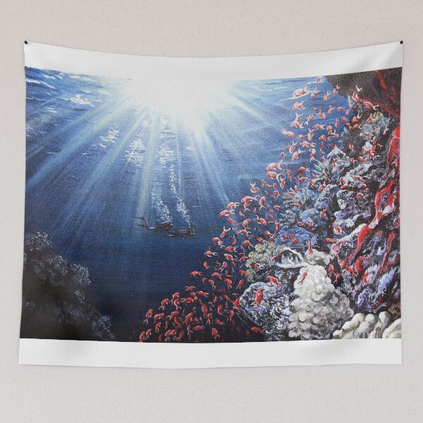 Item preview, RASS MOHAMED RED SEA designed and sold by Mackenzie Moulton International Artist .