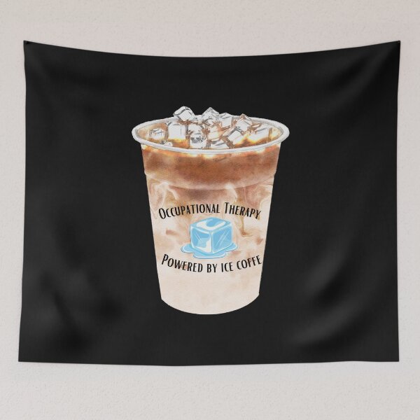 Item preview, OTD Powered by Iced Coffee, Occupational Therapy Powered by Iced Coffee designed and sold by ProjectOfColor.