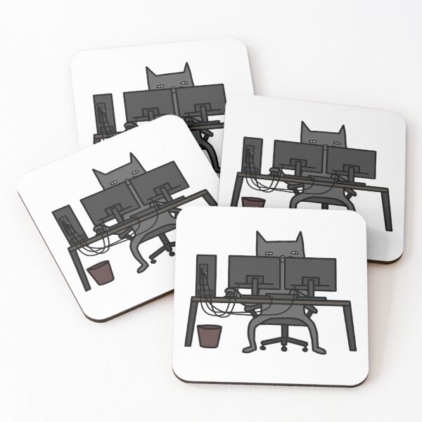 Item preview, Sad Cat Desktop Computer designed and sold by JSGB.