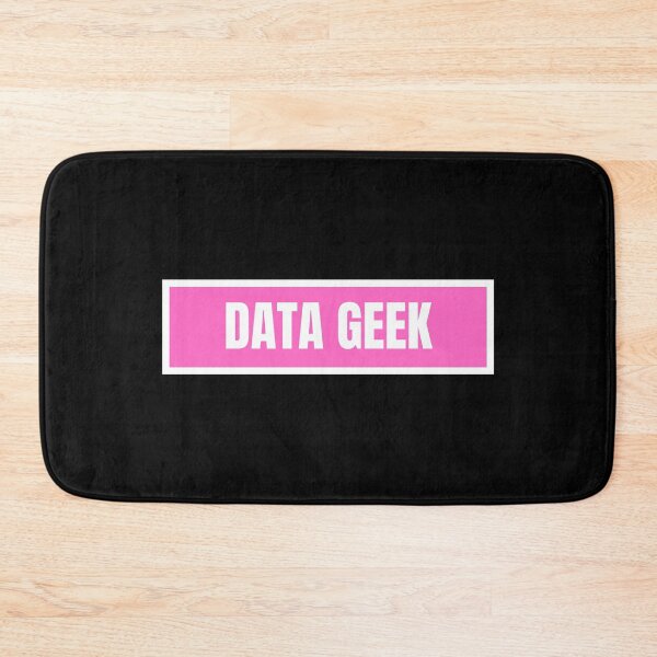 Item preview, data geek designed and sold by TomorrowQuotes.