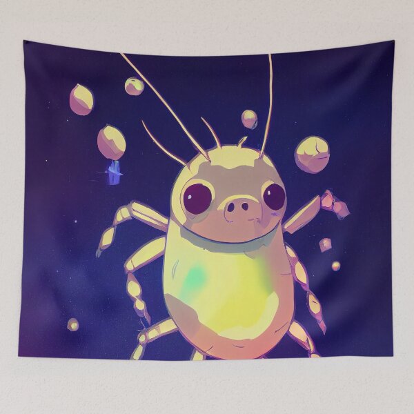 Item preview, Space bugs designed and sold by ComicsFactory.
