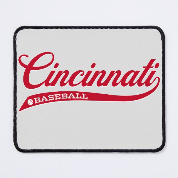 Item preview, Retro Vintage Script Cincinnati Baseball  designed and sold by heavenlywhale.