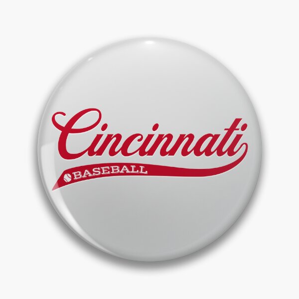 Item preview, Retro Vintage Script Cincinnati Baseball  designed and sold by heavenlywhale.