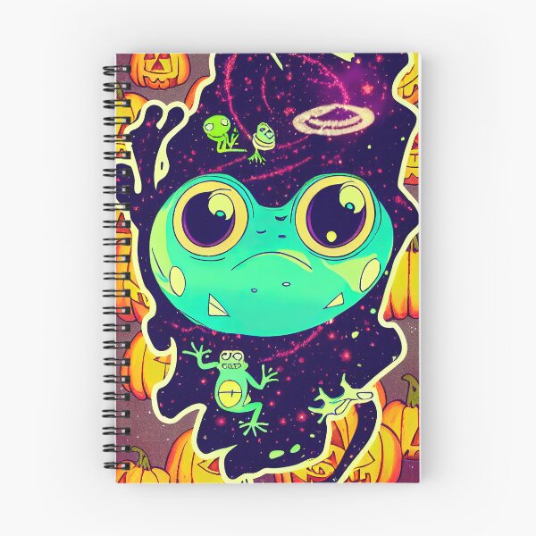 Item preview, Space frogs insects halloween designed and sold by ComicsFactory.