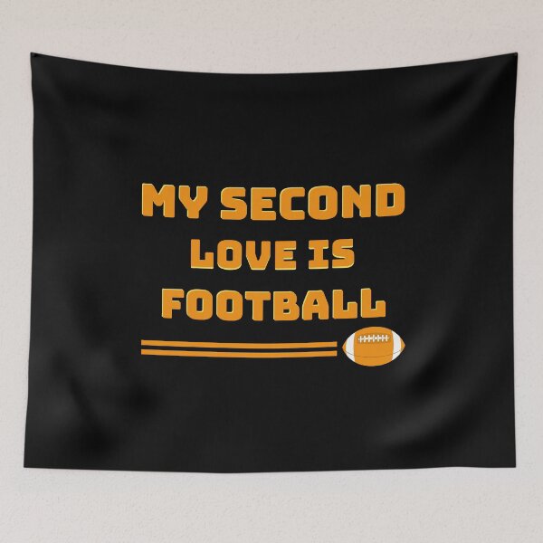 Item preview, My Second Love Is Football designed and sold by designerpriti.