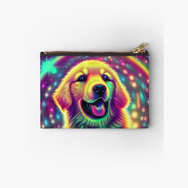 Item preview, Cadet #104 - Adorable Galaxy Golden Retriever Pup designed and sold by Galactic Fur Baby Federation.
