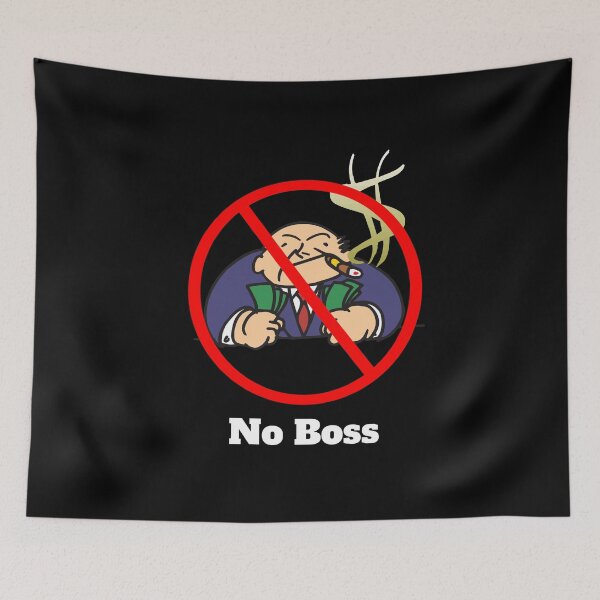 Item preview, No Boss entrpreneur dream designed and sold by miyagifactory.