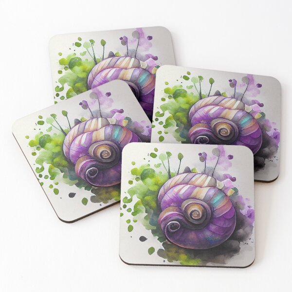 Item preview, Purple snail designed and sold by Mircraft.