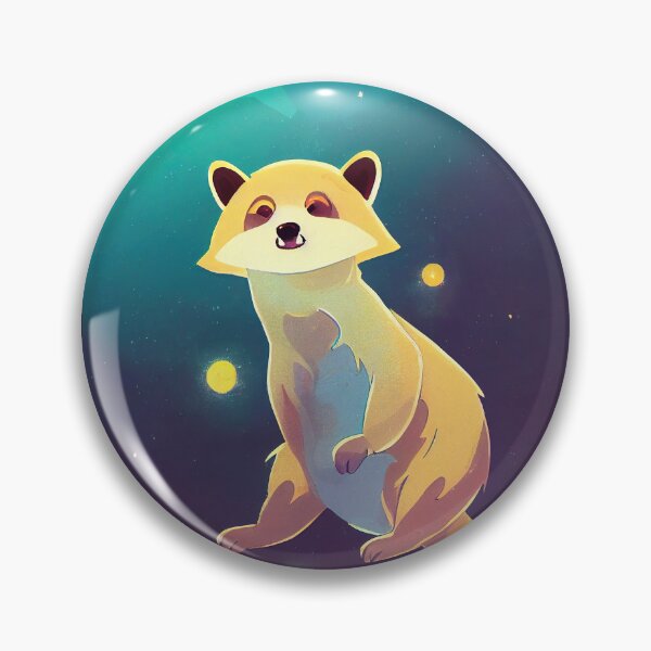 Item preview, Fuffy space fox designed and sold by ComicsFactory.