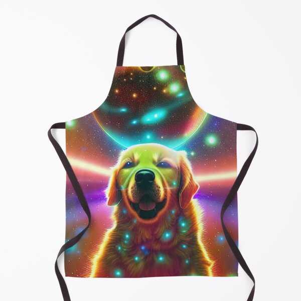 Item preview, Cadet #105 - Dopy Golden Retriever Dog Space Pup designed and sold by Galactic Fur Baby Federation.