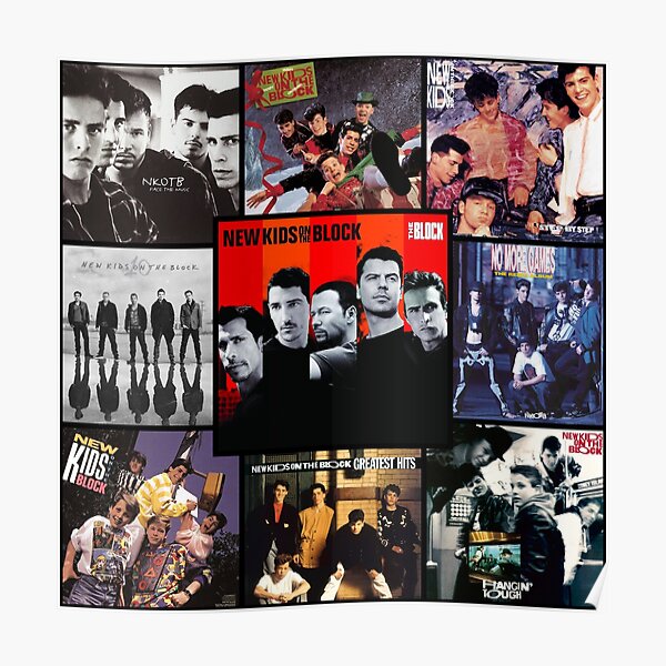 New Kids on The Block Poster Book