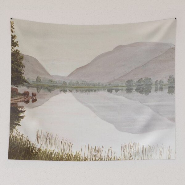 Item preview, LAKE WINDERMERE IN THE LAKE DISTRICT UK designed and sold by Mackenzie Moulton International Artist .
