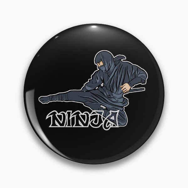 Item preview, ninja warrior jump kick action  designed and sold by StairheadStore.