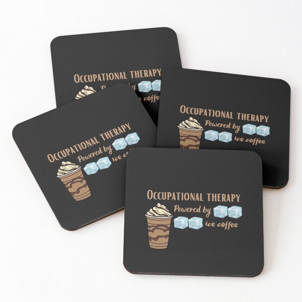 Item preview, OTD Powered by Iced Coffee, Occupational Therapy Powered by Iced Coffee designed and sold by ProjectOfColor.