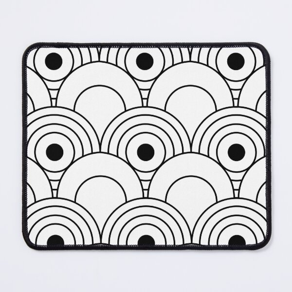 Item preview, Black and White Art Deco Pattern designed and sold by GasconyPassion.