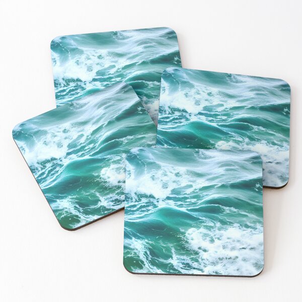 Item preview, blue ocean waves #63 designed and sold by supeart.