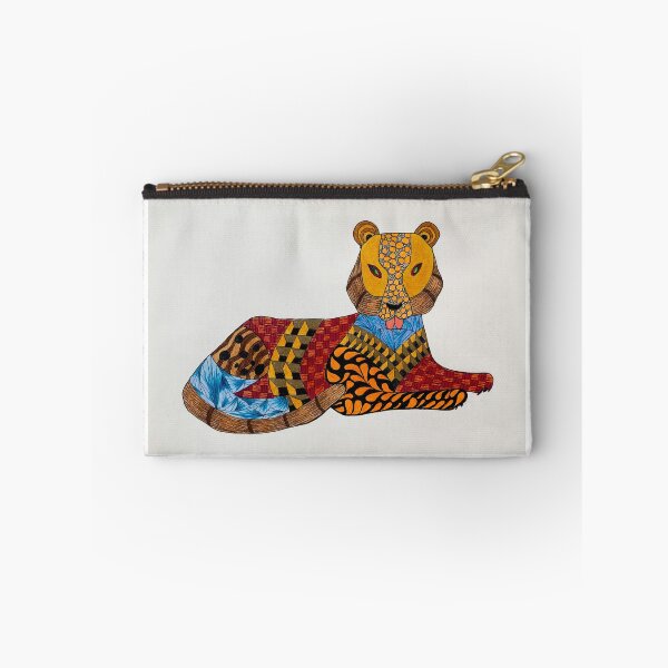 Item preview, Colorful Zentangle Tiger Drawing by RPK designed and sold by Robert Kelch, M.D..