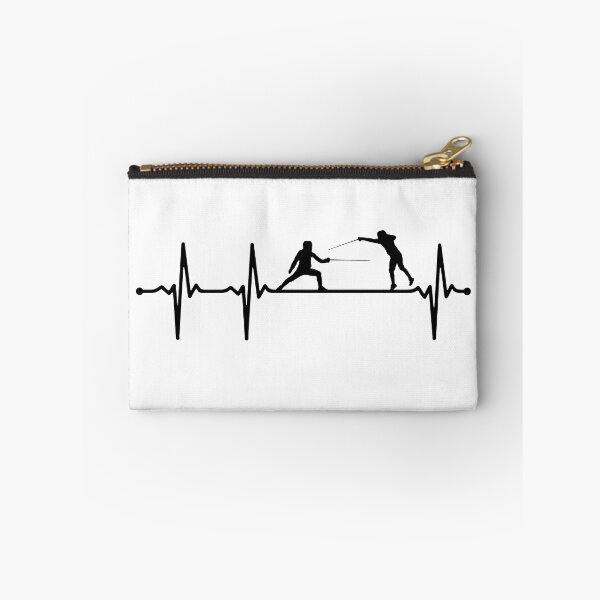 Item preview, Fencing Swordsmanship Duel Heartbeat ECG Style Bv designed and sold by KleverOlivier.