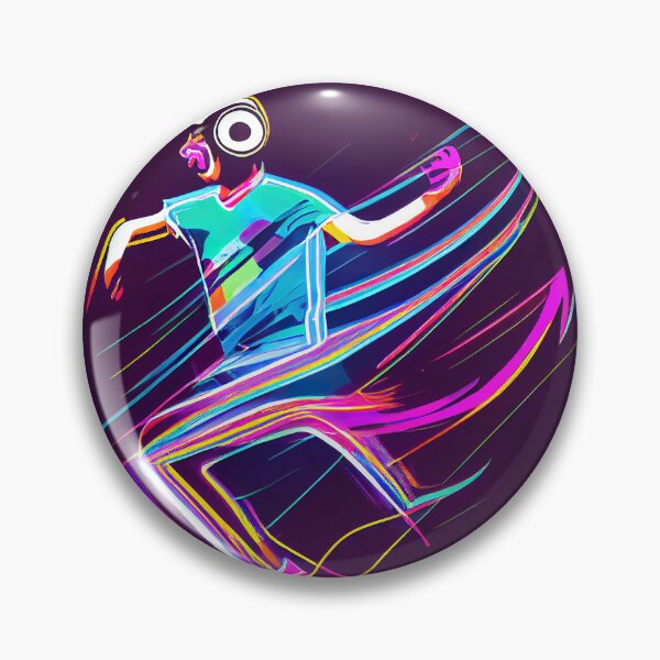 Item preview, Neon basketball designed and sold by ComicsFactory.