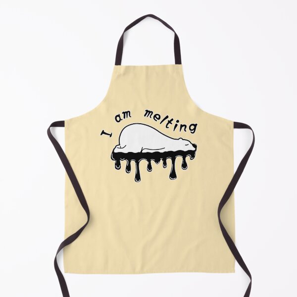 Item preview, polar bear_I am melting || cool the Earth || cool down the planet designed and sold by jessie848v.